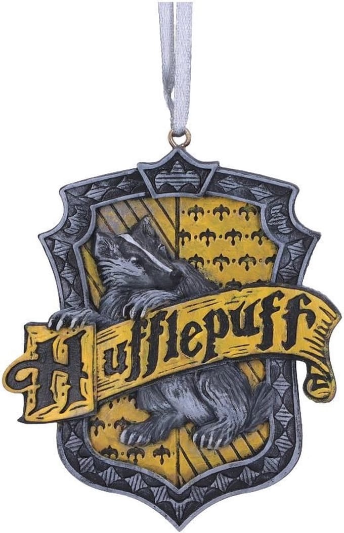 Nemesis Now Harry Potter - Hufflepuff Crest Kerstbal - Multicolours