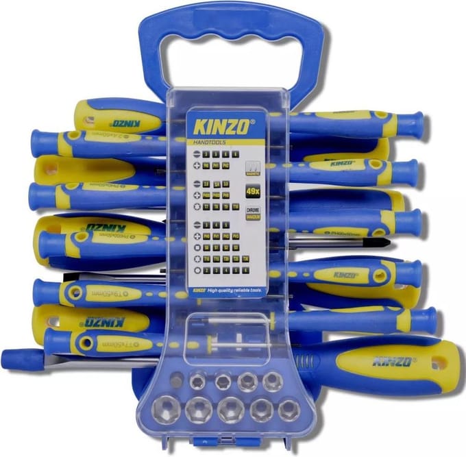 Kinzo Schroevendraaier set 49