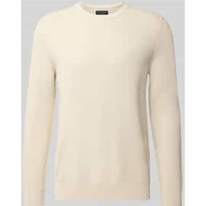 regular fit pullover van puur katoen