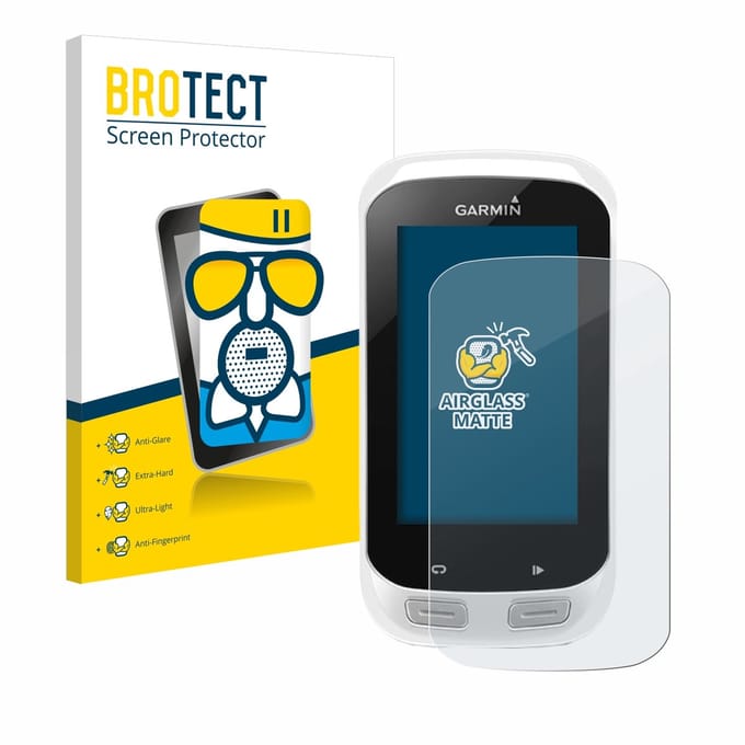 BROTECT - Screenprotector voor Garmin Edge Explore 1000 - Folie Beschermfolie Beschermglas matte