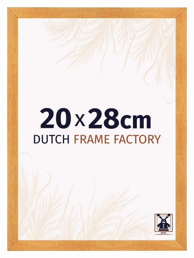 Fotolijst 20x28 cm - MDF - Oranje - Praag