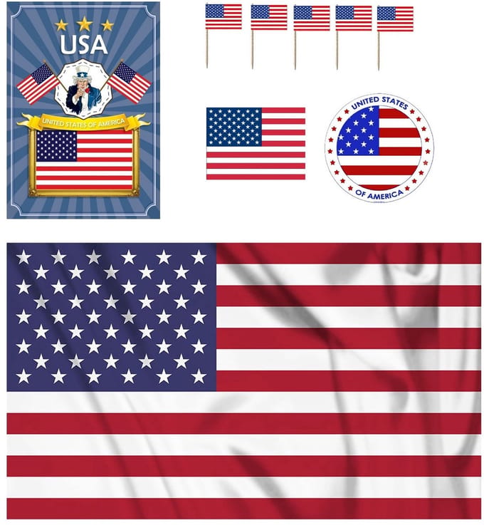 Amerikaanse verkiezingen versier pakket
