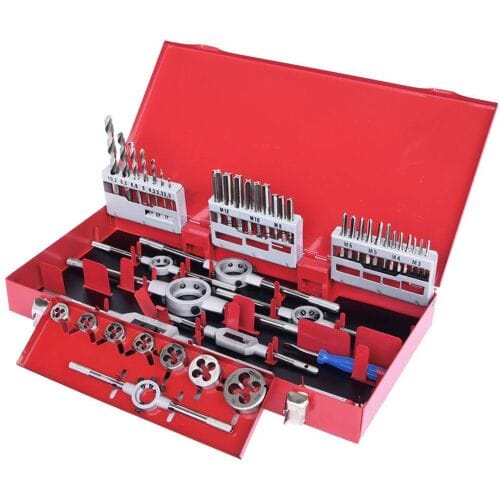 KS TOOLS HSS Co Draadsnijgereedschapset 44-delig - 331.0744