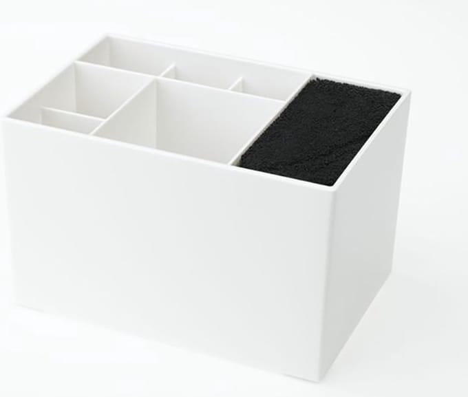 SIBEL Organizer voor haarinstrumenten wit