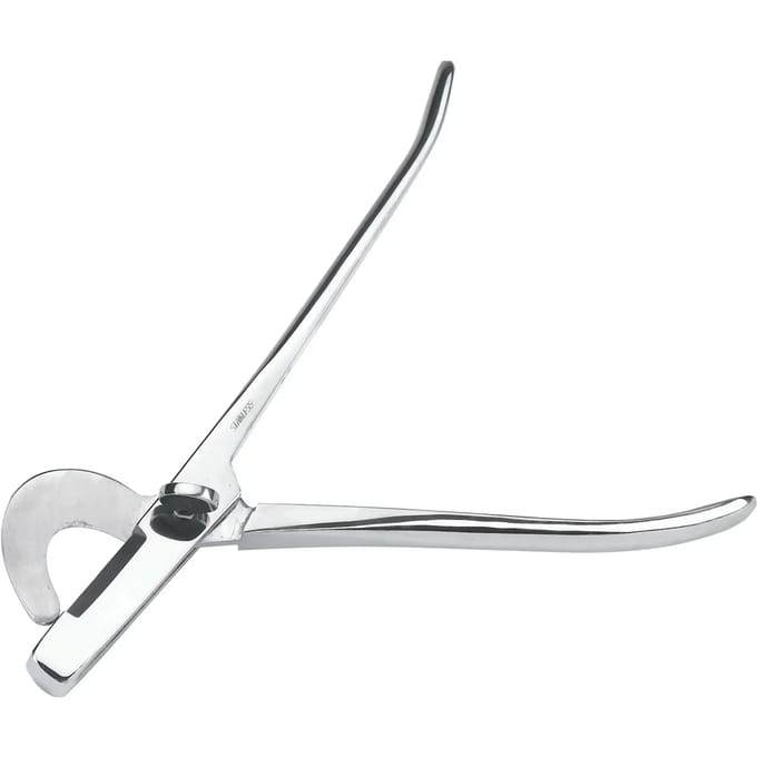 Gebogen castratiekniptang Kerbl