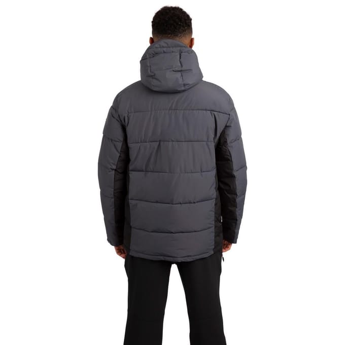Trespass Heren Lescote TP50 waterdichte jas (Donkergrijs)