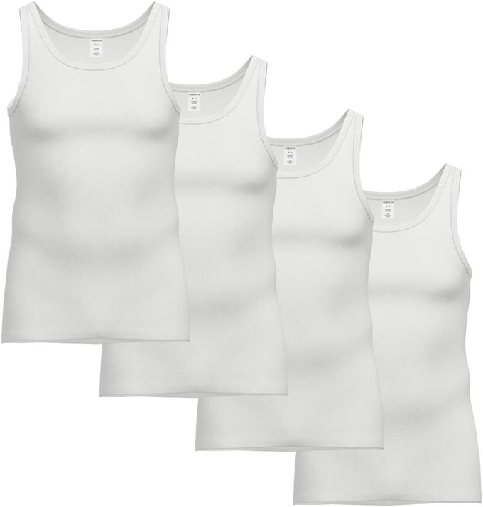 AMMANN Onderhemd Doppelripp Unterhemden 4er Pack Verpakking van 4