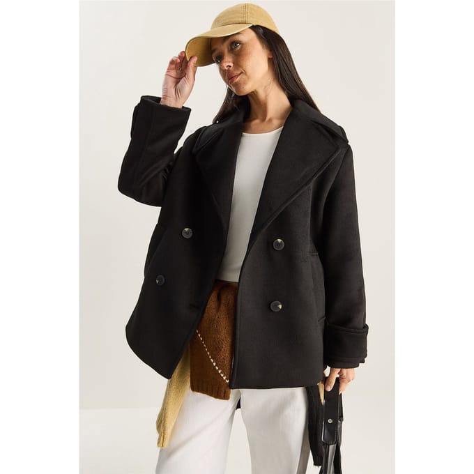 Oversized Jas met Zakken