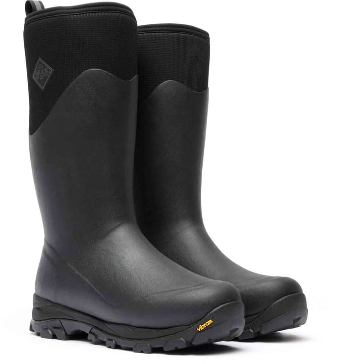 Muck Boot Arctisch ijs lang | Zwart - Regenlaarzen - Maat 48 -