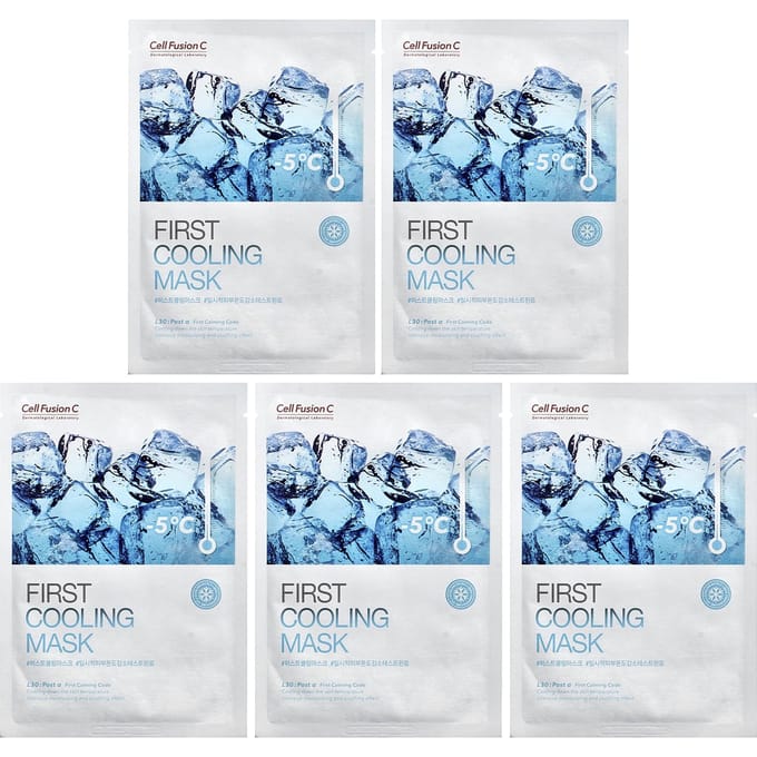 Cell Fusion C - First Cooling Mask Set - Gezichtsmasker