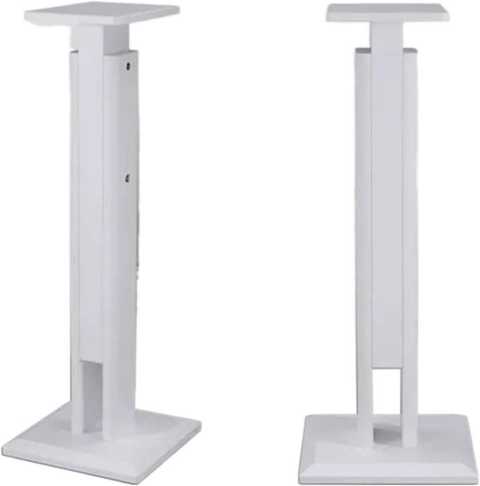 Luidsprekerstandaarden - Speaker steunen - Home audio - Massief houten constructie - 1 Paar - Zwart