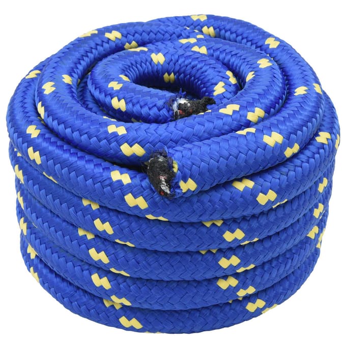 vidaXL - Boottouw - 5 - m - 3 - Blauw - PP