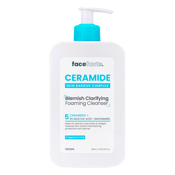 Face Facts Ceramide Blemish Clarifying Foaming Cleanser 400 ml
