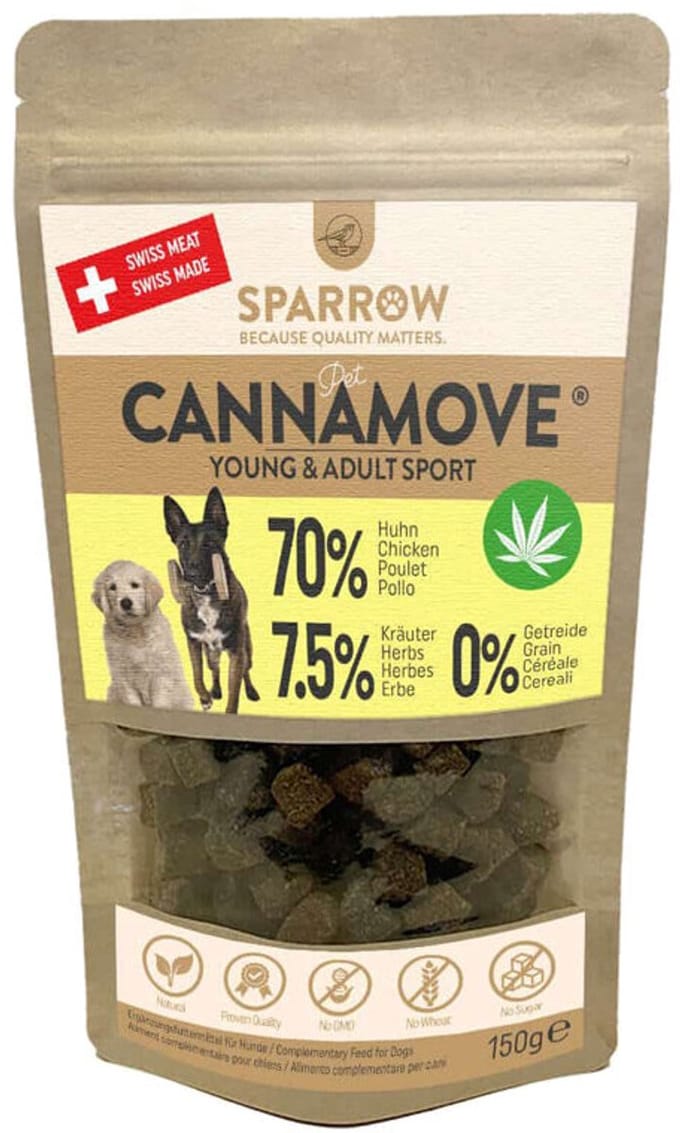 SPARROW Pet CannaMove Snacks - 200 g