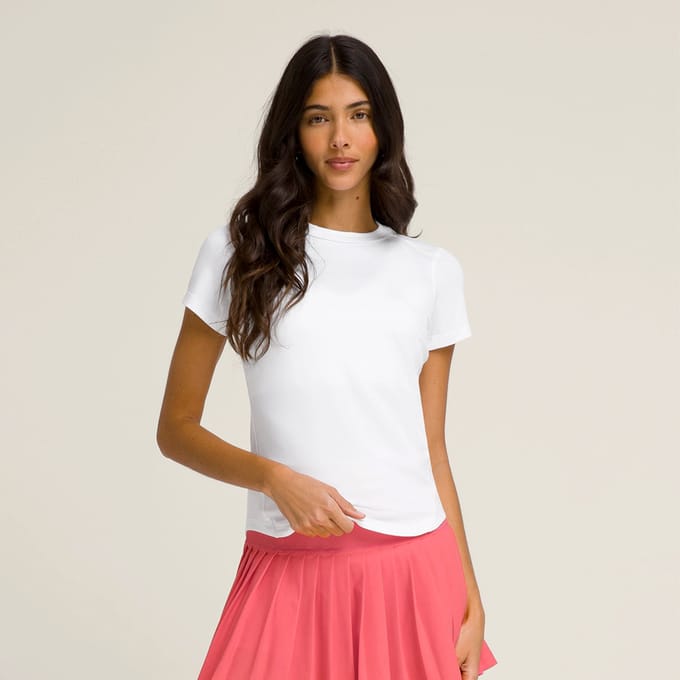 Wilson All Day T-shirt Dames-Wit
