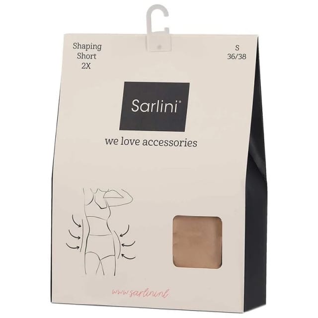 Sarlini Dames Corrigerende Shorts Naadloos 2-Pack Beige - Maat M