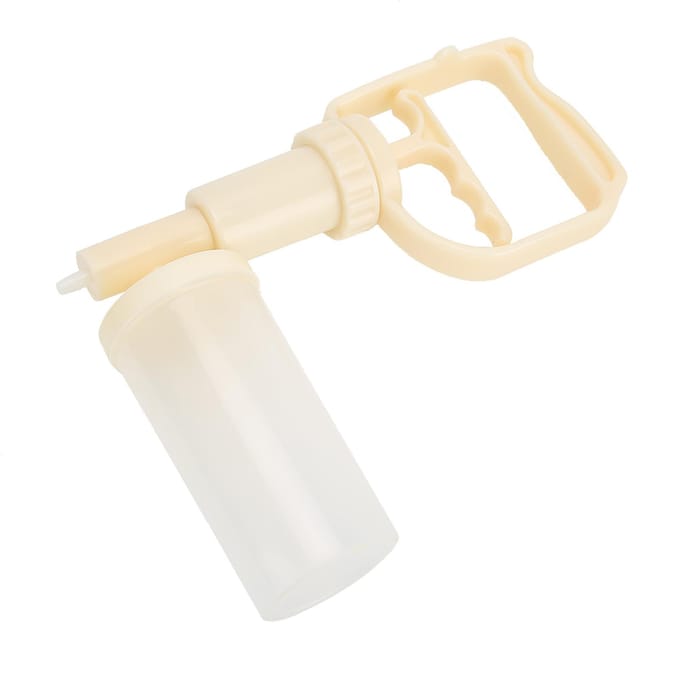 Draagbare PVC-sputumzuiger, draagbare sputumzuiger voor ouderenzorg beige