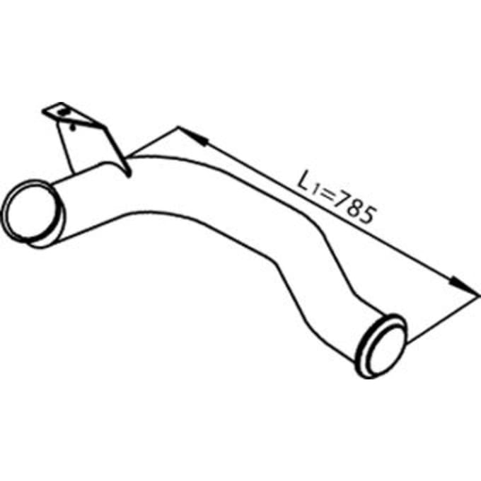Uitlaatpijp DINEX22179