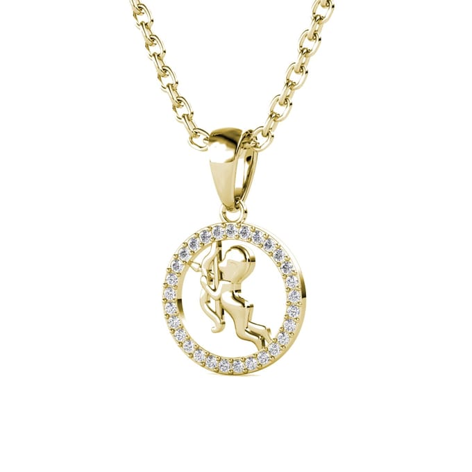 Boogschutter Zodiac Hangers - Goud en Kristal