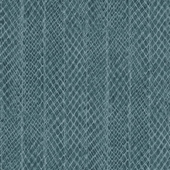 SLANGENPRINT BEHANG BLAUW 33987-1