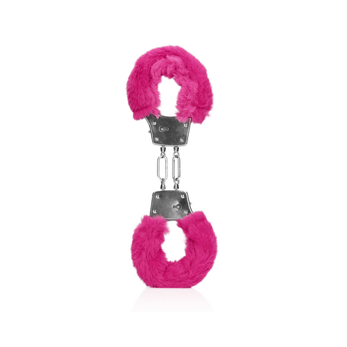 Ouch! - Metalen Handboeien Fluffy - Roze