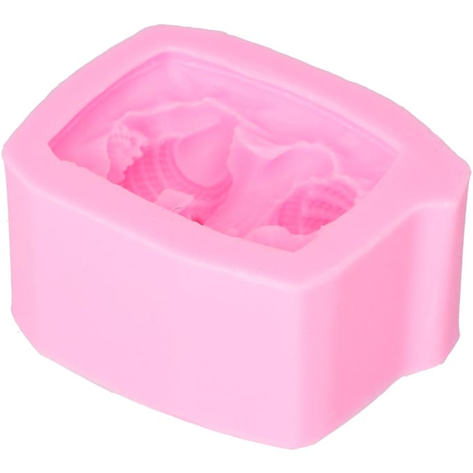 Slapende Baby Vorm Siliconen Zeepvorm voor Fondant Taartdecoratie Bakken DIY Tool pink