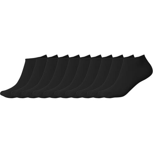 Lidl 10 Paar sneakersokken (Zwart, 35-38)