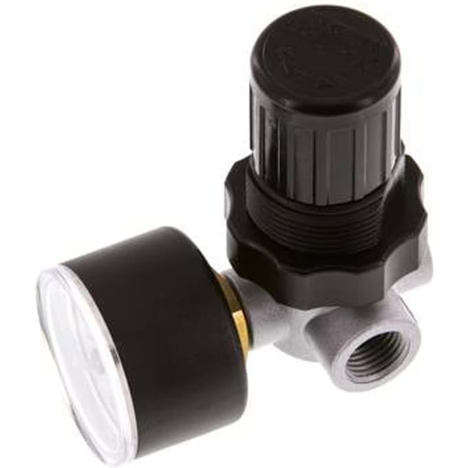 Drukregelaar G1/4'' 450l/min 0.15-7.0bar/2-102psi Zinkspuitgietstandaard 0