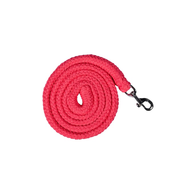 HKM - Touw GlowLine met Karabijnhaak - Roze - 180 cm