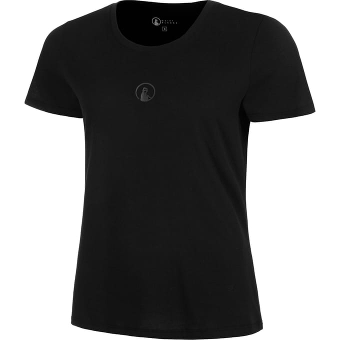 Quiet Please Tonal Core T-shirt Dames-Zwart