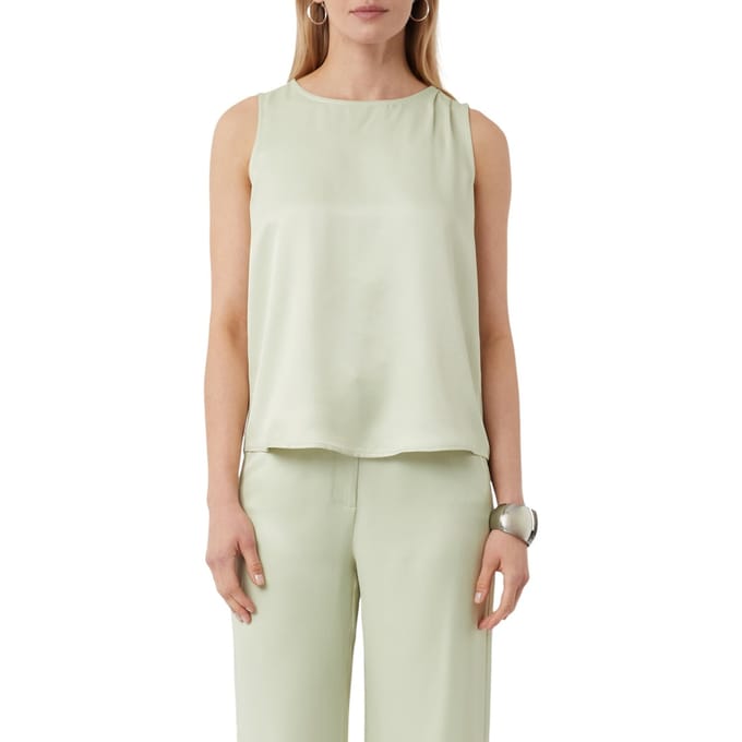Comma Blouses Light Green Taglia: 44 | Magliette intime Outlet | Donna | Verde