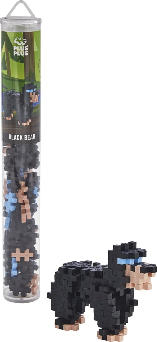 Plus-Plus Tube beer 100 delige bouwset - 4271 - Bouwspeelgoed - Constructiespeelgoed - Set met bouwstenen - Vanaf 5 jaar