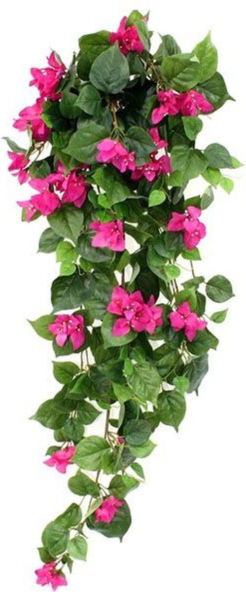 Bougainvillea kunst hangplant 100cm - paars