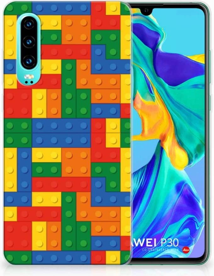 Huawei P30 TPU bumper Blokken