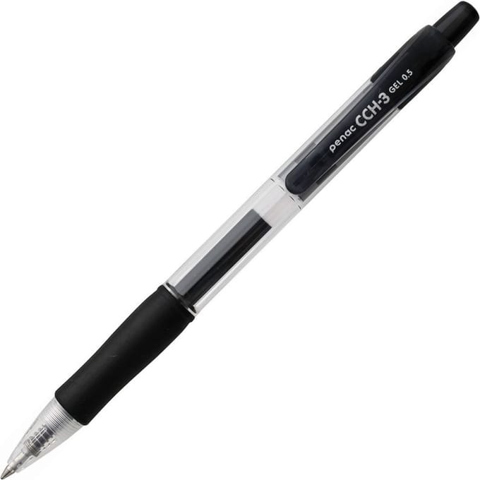 Penac CCH-3 - Gel Pen - 0.5mm - Zwarte Inkt
