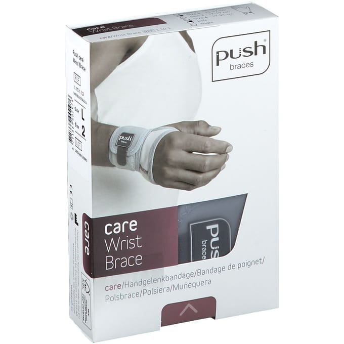 Push Care Polsbrace Links 15-17Cm T2 1 Verband(en)