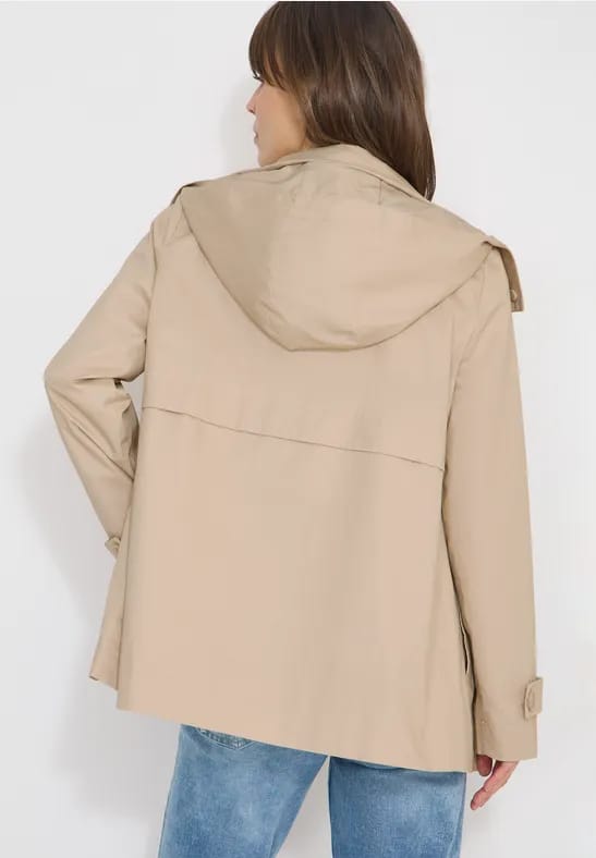 Midi trenchcoat