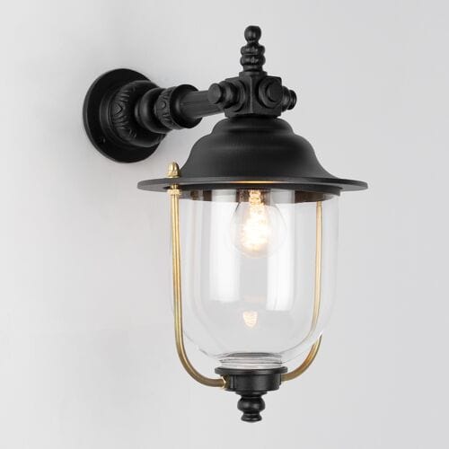 KS Verlichting Lindau Muurlamp Hang Zwart