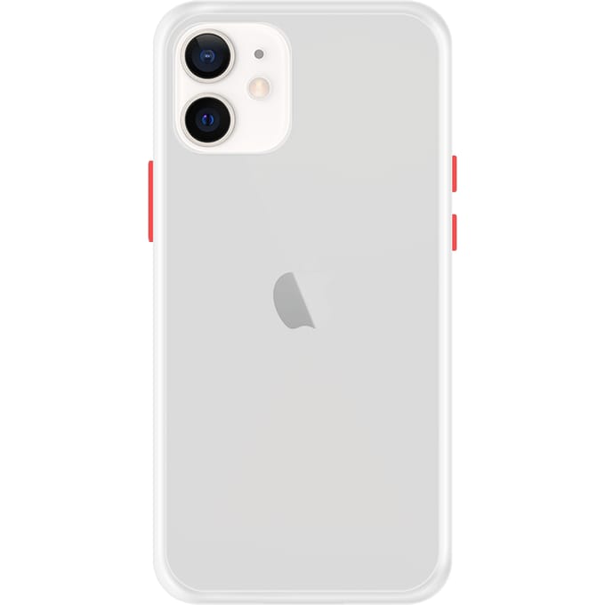 iPhone 11 Back Cover - Wit/Transparant