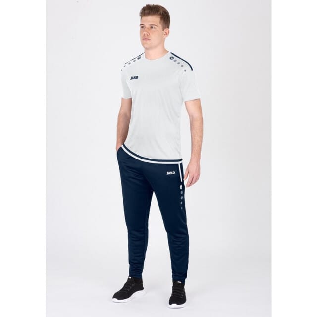 Jako Active Trainingsbroek Kinderen - Marine / Wit | Maat: 128