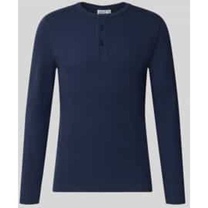 relaxed fit shirt met lange mouwen van katoenmix model 'MORRIS'