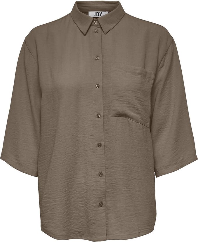 JDY - JDYDIVYA LIFE 3/4 LOOSE SHIRT WVN NOOS - Dames - Blouses