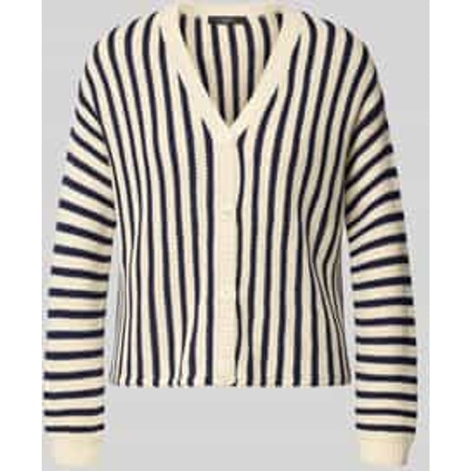 regular fit gebreid vest van puur katoen model 'NICCHIA'