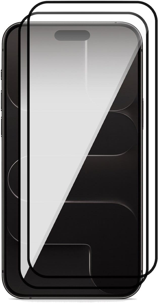 Screenprotector geschikt voor iPhone 17 Air - 2x Volledig Dekkend Glas Screen Protector
