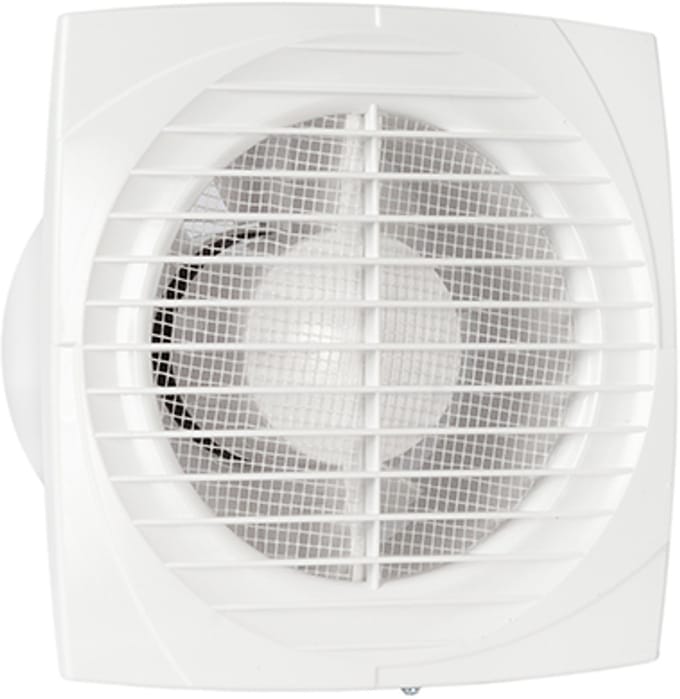 Badkamer-/ toiletventilator DT 125 wit