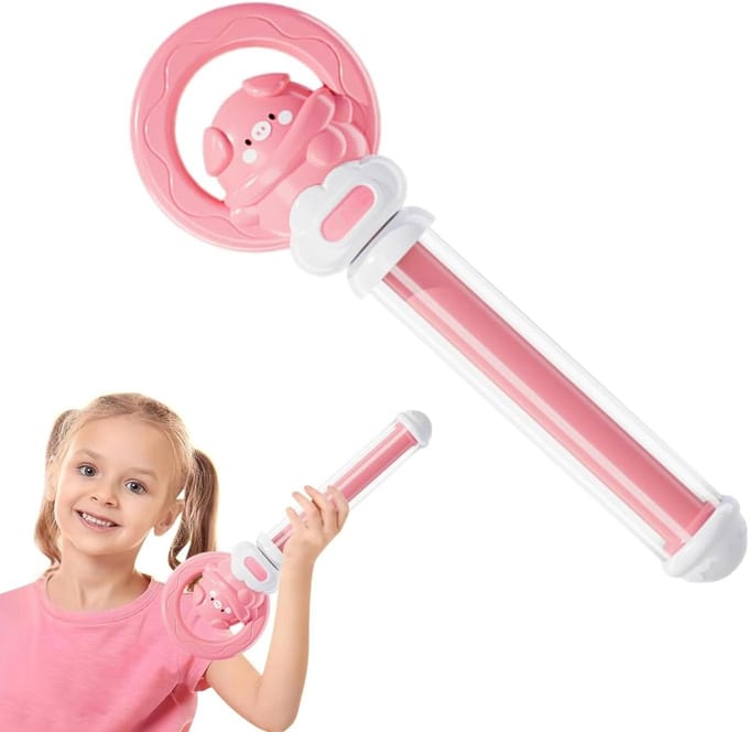 Watersproeier Kinderen - Water Speelgoed - Buiten Spelen - Uittrekbare Structuur - 31 cm - Roze