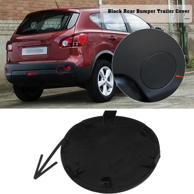 Achterbumper Trekhaakafdekking 85071-BR00A Voor Nissan Qashqai J10 2007-2014 gray