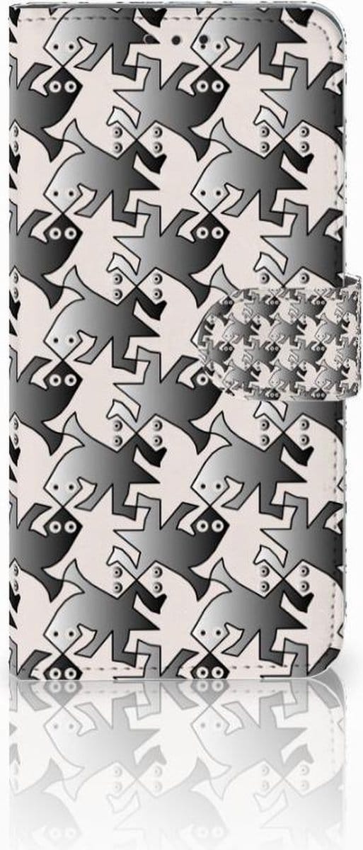 Samsung Galaxy S10 Plus Telefoonhoesje met Pasjes Salamander Grey