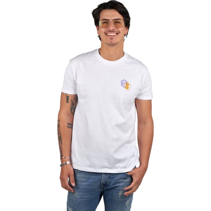 Korte mouw t-shirt met ronde hals Born To Be SPRBCA-2202 man