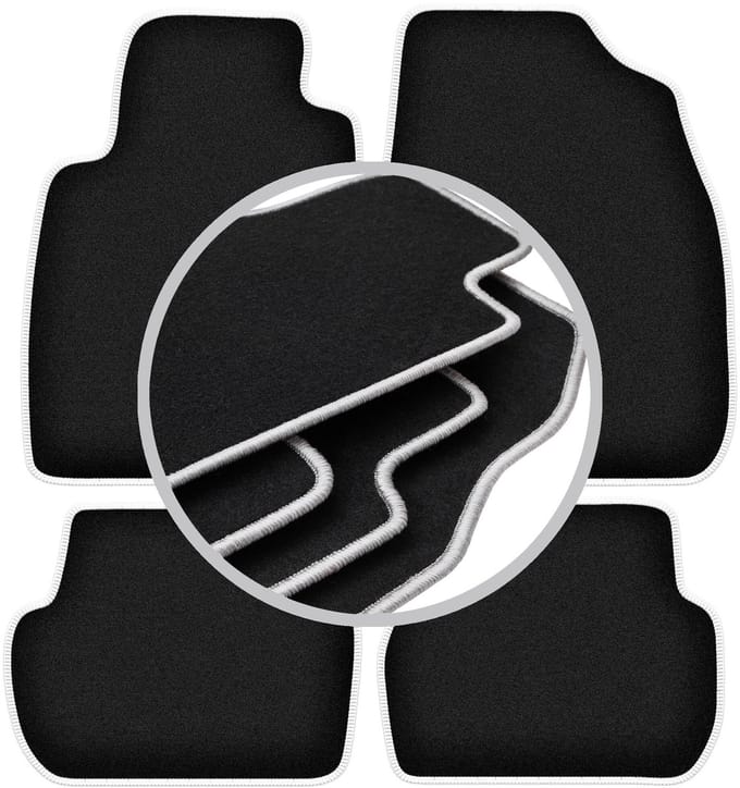 CARLUX-SILVER automatten voor: Toyota Starlet P9 hatchback (1996-1999)